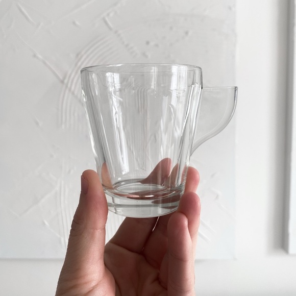 1970’s MCM Glass Espresso Cups, Set of 5 - Picture 1 of 7